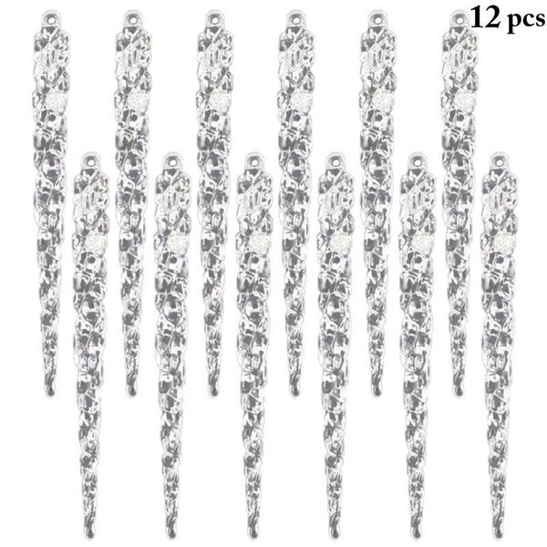 24pcs/12pcs christmas decoration simulation ice xmas tree hanging ornament fake icicle props x-mas tree decorations winter party
24pcs/12pcs christmas decoration simulation ice xmas tree hanging ornament fake icicle props x-mas tree decorations winter party