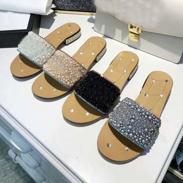 womens fashion spring and summer new open toe low heel womens half slippers solid color diamond sandals original box 35-41, Black
womens fashion spring and summer new open toe low heel womens half slippers solid color diamond sandals original box 35-41, Black