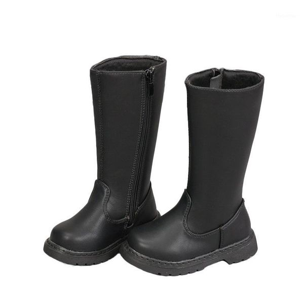 size21-37 children boots winter high girls plus velvet warm leather baby cotton shoes kids snow student sneakers1, Black;grey
size21-37 children boots winter high girls plus velvet warm leather baby cotton shoes kids snow student sneakers1, Black;grey