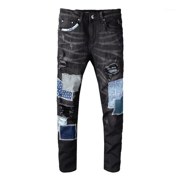moruancle mens designer ripped patched jeans pants hi street destroyed denim trousers with patches holes skinny jeans plus size1, Blue
moruancle mens designer ripped patched jeans pants hi street destroyed denim trousers with patches holes skinny jeans plus size1, Blue