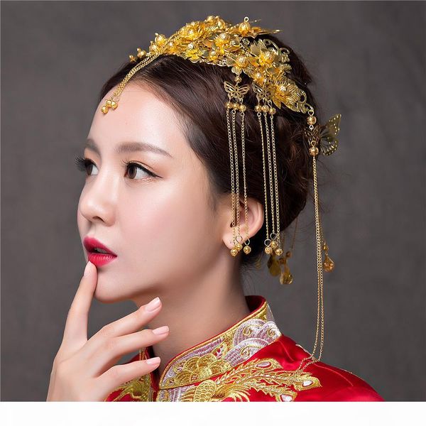 chinese classical wedding hair accessories bridal costume headdress frontlet coronet hairpins brides headbans hair sticks combs x912, Slivery;golden
chinese classical wedding hair accessories bridal costume headdress frontlet coronet hairpins brides headbans hair sticks combs x912, Slivery;golden