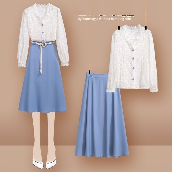 4a6pn goddess autumn 2020 short skirt new hepburn style skirt early temperament style early imperial sister fashion two piece set suit autum, Gray
4a6pn goddess autumn 2020 short skirt new hepburn style skirt early temperament style early imperial sister fashion two piece set suit autum, Gray