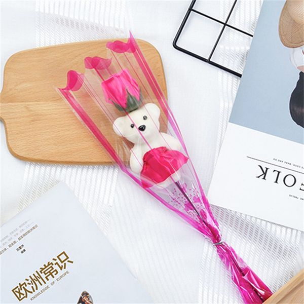 multicolor single rose with light originality wedding valentines day gift lovely bear soap flower 2 4ch j2
multicolor single rose with light originality wedding valentines day gift lovely bear soap flower 2 4ch j2