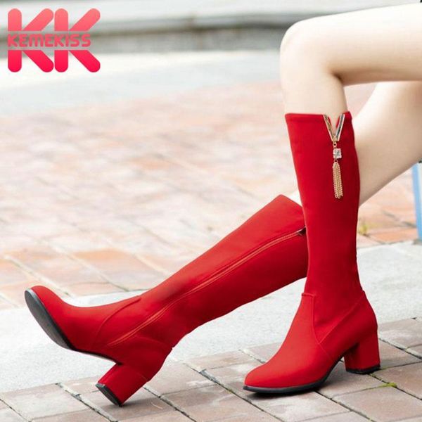kemekiss big size 32-48 knee high boots women fashion zipper high heels winter warm fur boots metal fringes casual footwear1, Black
kemekiss big size 32-48 knee high boots women fashion zipper high heels winter warm fur boots metal fringes casual footwear1, Black