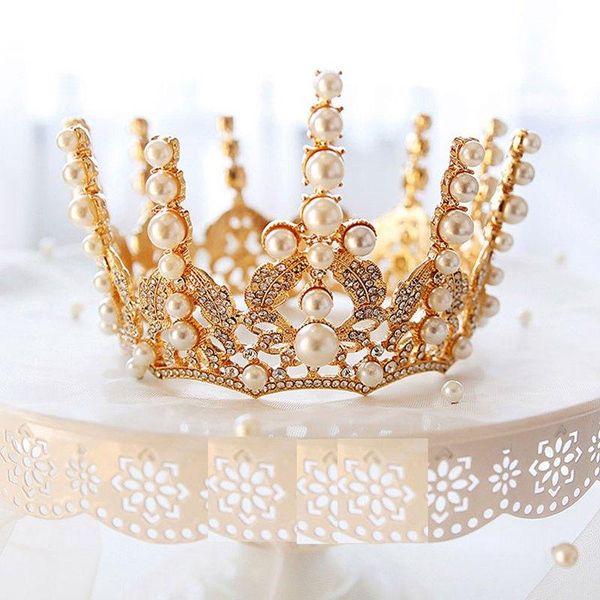 барочная роскошь rhinestone pearl coney crown tiaras для женщин золото цвет свадебные волосы ювелирные изделия принцесса волощения волощения, Golden;silver
барочная роскошь rhinestone pearl coney crown tiaras для женщин золото цвет свадебные волосы ювелирные изделия принцесса волощения волощения, Golden;silver