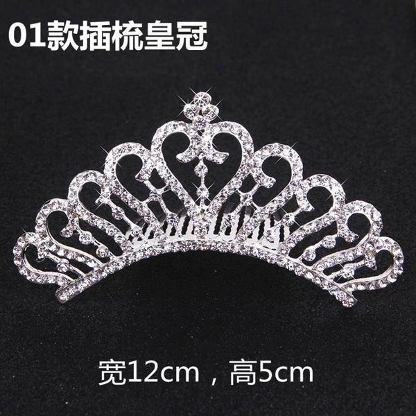 popular hair combs, coiled hair, children's headwear, rhinestones, comb brides, princesses, crowns, new year's christmas gifts, Silver
popular hair combs, coiled hair, children's headwear, rhinestones, comb brides, princesses, crowns, new year's christmas gifts, Silver