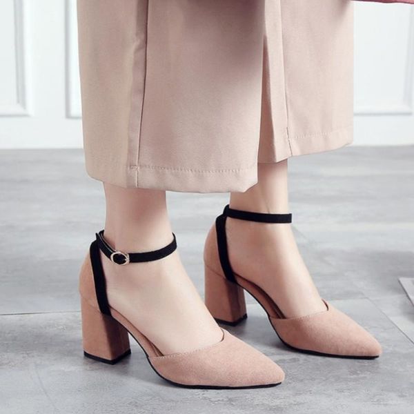 fanyuan women pumps flock square high heel two piece shoes pointed toe all match wedding platform women shoes size 34-431, Black
fanyuan women pumps flock square high heel two piece shoes pointed toe all match wedding platform women shoes size 34-431, Black