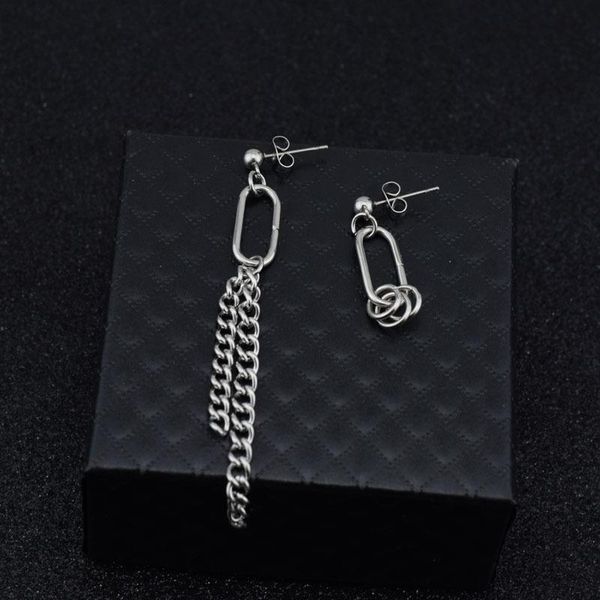 dangle & chandelier hip hop rock asymmetrical u-shaped chain earrings cold wind niche women party contracted punk earring jewelry gifts, Silver
dangle & chandelier hip hop rock asymmetrical u-shaped chain earrings cold wind niche women party contracted punk earring jewelry gifts, Silver