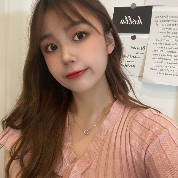 micro-inlaid diamond geometric small circle mini simple necklace korea clavicle chain girl birthday gift holiday, Silver
micro-inlaid diamond geometric small circle mini simple necklace korea clavicle chain girl birthday gift holiday, Silver