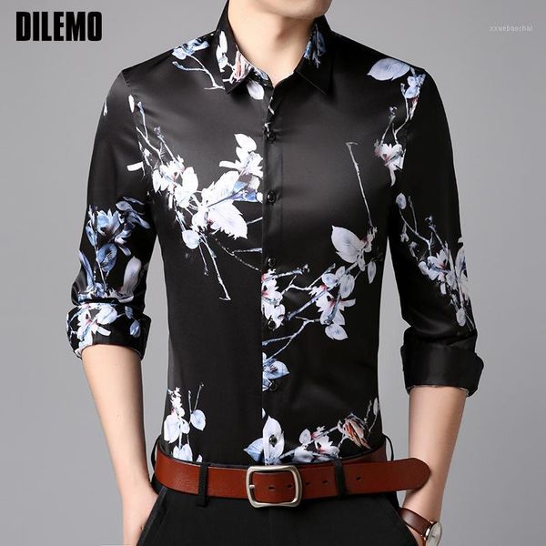 2018 fashion brand shirt for men floral button down slim fit street wear long sleeve print casual mens clothes1, White;black
2018 fashion brand shirt for men floral button down slim fit street wear long sleeve print casual mens clothes1, White;black