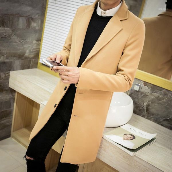 wholesale- winter men's clothing fashion windbreaker new society suitable coat trench coat men solid color large size coat -5xl1, Tan;black
wholesale- winter men's clothing fashion windbreaker new society suitable coat trench coat men solid color large size coat -5xl1, Tan;black
