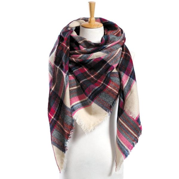 scarves winter scarf plaid designer acrylic basic shawls women's vs051, Blue;gray
scarves winter scarf plaid designer acrylic basic shawls women's vs051, Blue;gray