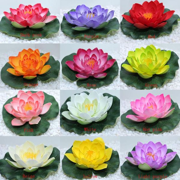 decorative flowers & wreaths retail artificial fake eva lotus leaf water lily floating pool plants pond home garden wedding decoration b83
decorative flowers & wreaths retail artificial fake eva lotus leaf water lily floating pool plants pond home garden wedding decoration b83