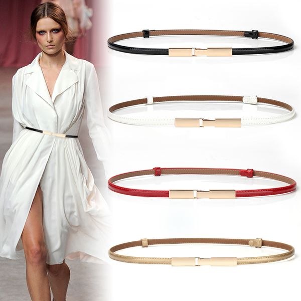 slim women's simple versatile decoration korean belt with skirt ins style fashion pure leather waist chain, Black;brown
slim women's simple versatile decoration korean belt with skirt ins style fashion pure leather waist chain, Black;brown