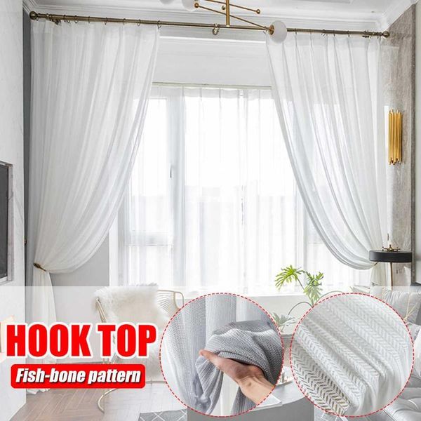 220x220cm nordic light luxury fishbone yarn white gauze curtain for living room bedroom window curtains sheer voile blinds
220x220cm nordic light luxury fishbone yarn white gauze curtain for living room bedroom window curtains sheer voile blinds