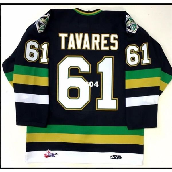 real men real full embroidery #61 john tavares london knights ohl jersey new york islanders or custom any name or number hockey jersey, Black
real men real full embroidery #61 john tavares london knights ohl jersey new york islanders or custom any name or number hockey jersey, Black