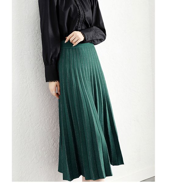 2021 new sherhure high waist winter knitted long skirts pleated a-line jupe femme saia women brown skirt amsl, Black
2021 new sherhure high waist winter knitted long skirts pleated a-line jupe femme saia women brown skirt amsl, Black
