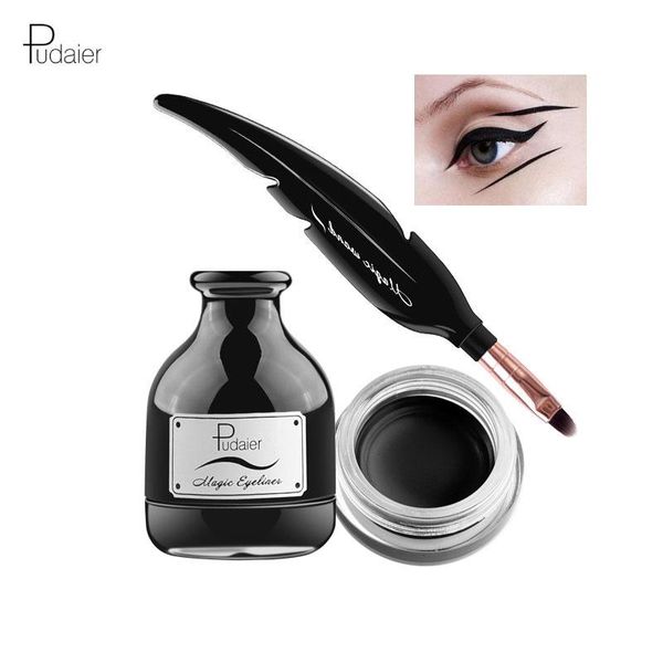 easy to wear eyeliner cream eyes makeup black eye liner gel with feather brush waterproof cosmetics eyeliners pencil make up kit
easy to wear eyeliner cream eyes makeup black eye liner gel with feather brush waterproof cosmetics eyeliners pencil make up kit