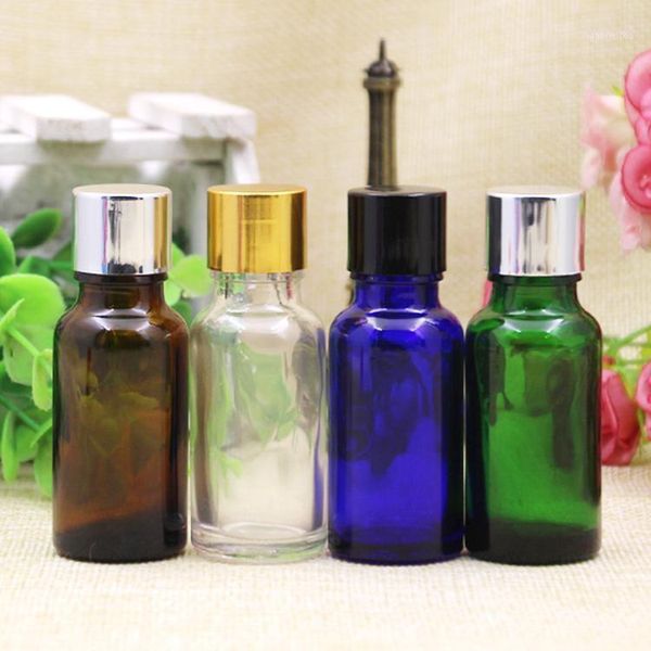 12/30pcs 20ml clear/blue/green/brown essential oil bottle ,gold/silver cap glass oil bottle tail plug empty makeup container1
12/30pcs 20ml clear/blue/green/brown essential oil bottle ,gold/silver cap glass oil bottle tail plug empty makeup container1