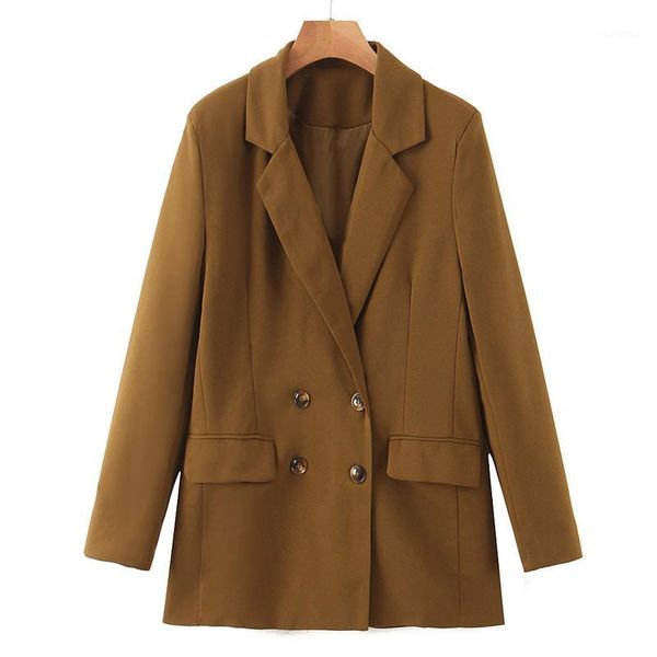 agong office lady notched blazers women fashion solid double breasted jackets women elegant long sleeve suits female ladies en1, White;black
agong office lady notched blazers women fashion solid double breasted jackets women elegant long sleeve suits female ladies en1, White;black