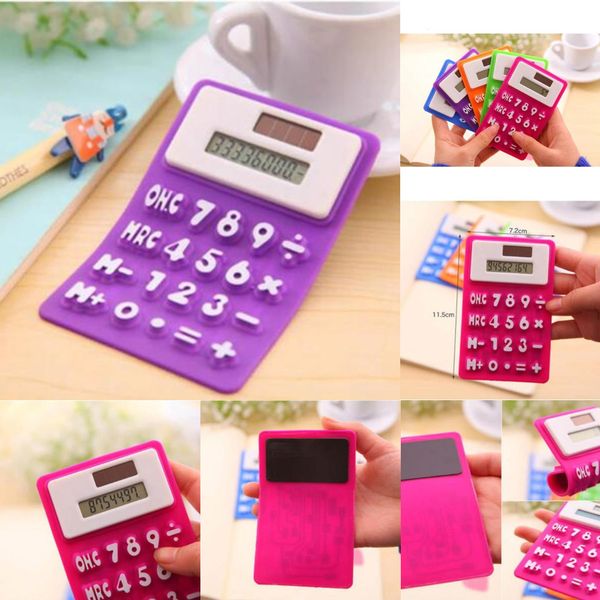 calculator solar mini energy foldable silicone candycolor creative magnetic student card calculadora school office use tool
calculator solar mini energy foldable silicone candycolor creative magnetic student card calculadora school office use tool