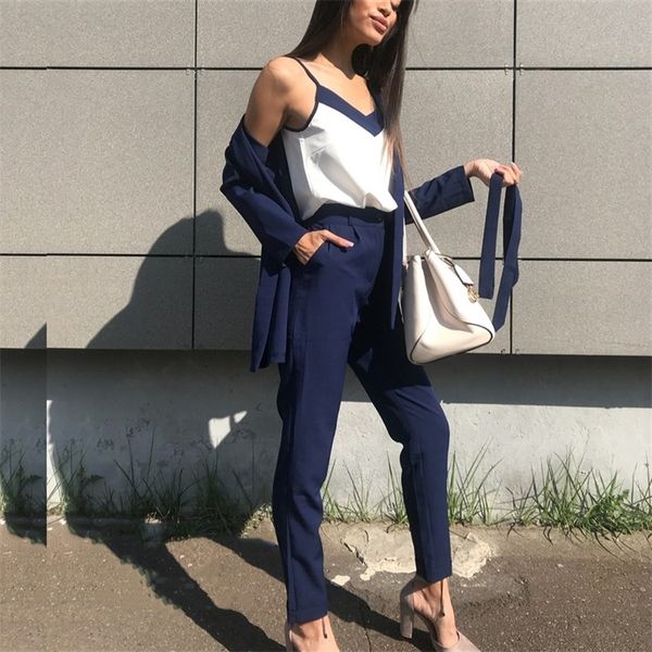 taotrees pants women's suit v neck buttonless bracelet sleeves blazer jacket &strap vest &full length pant 3 piece set ol style 201109, Black;brown
taotrees pants women's suit v neck buttonless bracelet sleeves blazer jacket &strap vest &full length pant 3 piece set ol style 201109, Black;brown