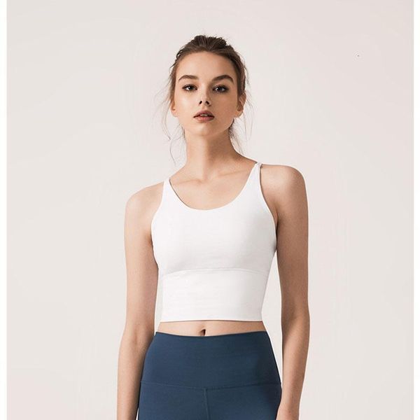 new women solid cross-back yoga sports bras running -proof quick-drying fitness vest female workout bra anti-sweat, White;black
new women solid cross-back yoga sports bras running -proof quick-drying fitness vest female workout bra anti-sweat, White;black