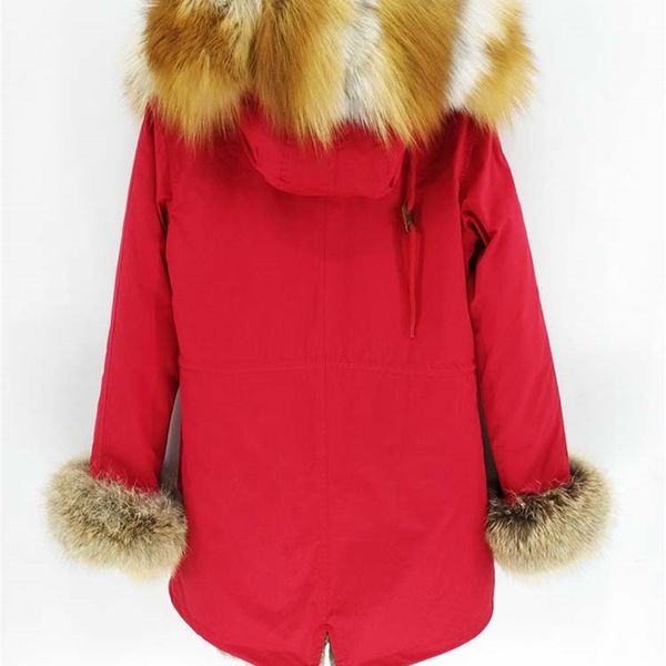fashion women's real rabbit fur lining winter jacket coat natural fox fur collar hooded long parkas outwear dhl 5-7 days 201125, Black
fashion women's real rabbit fur lining winter jacket coat natural fox fur collar hooded long parkas outwear dhl 5-7 days 201125, Black