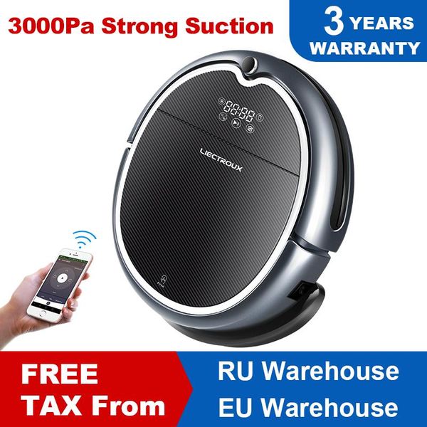 new arrival) liectroux robot vacuum cleaner q8000, wifi app,map navigation,smart memory,uv sterilize,wet dry mop,suction 3kpa
new arrival) liectroux robot vacuum cleaner q8000, wifi app,map navigation,smart memory,uv sterilize,wet dry mop,suction 3kpa