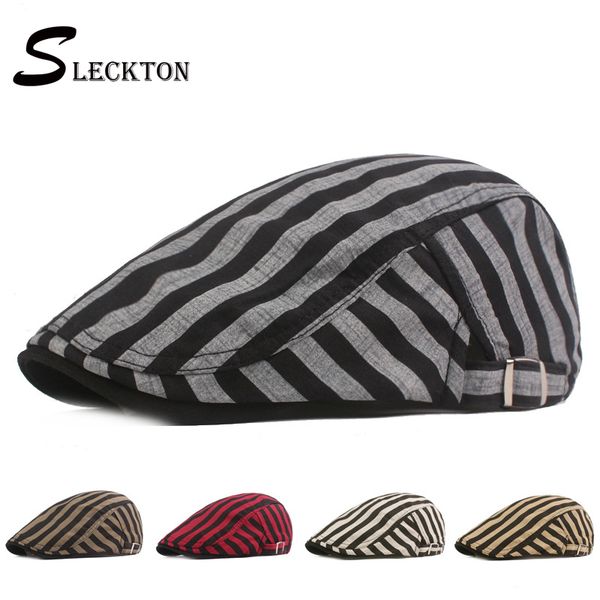 sleckton summer berets cap for men casual newsboy cap cotton stripe peaky blinders gatsby baker boy hats herringbone flat caps, Blue;gray
sleckton summer berets cap for men casual newsboy cap cotton stripe peaky blinders gatsby baker boy hats herringbone flat caps, Blue;gray