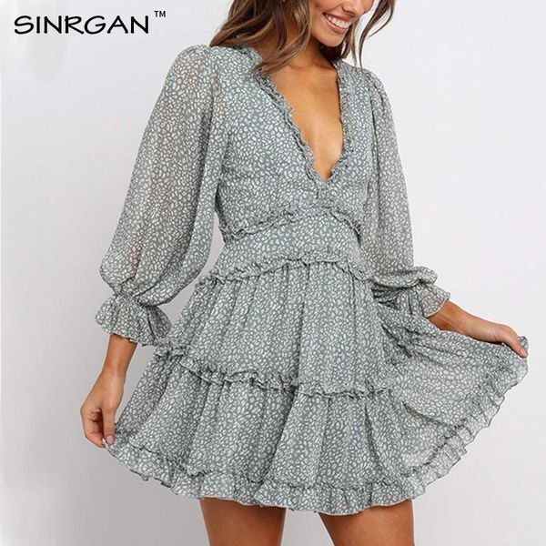 sinrgan women deep v neck backless mini dress green leopard print ruffles long sleeve spring dress women sundresses 20201, Black;gray
sinrgan women deep v neck backless mini dress green leopard print ruffles long sleeve spring dress women sundresses 20201, Black;gray