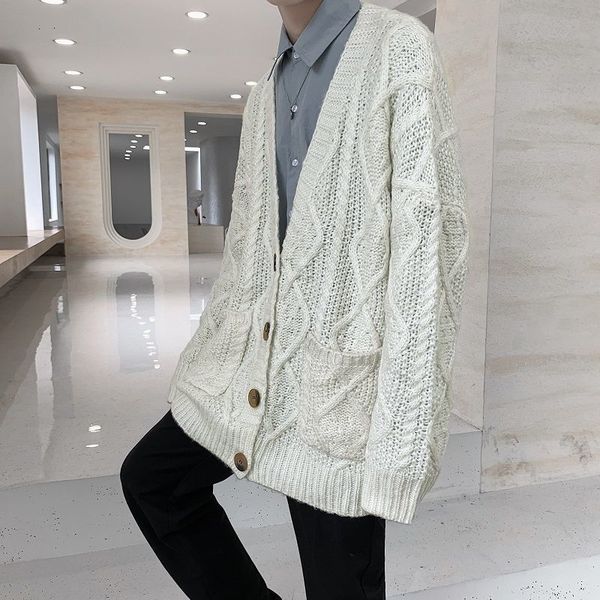 sweater 2021 men's spring new knitted or deep version trend neutron cardigan sweatshirt adolescents 4pyq, White;black
sweater 2021 men's spring new knitted or deep version trend neutron cardigan sweatshirt adolescents 4pyq, White;black