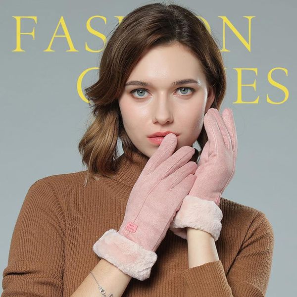 five fingers gloves winter women' warm and velvet cute bear double-layer thick plush wrist fashion ladies touch screen driving, Blue;gray
five fingers gloves winter women' warm and velvet cute bear double-layer thick plush wrist fashion ladies touch screen driving, Blue;gray