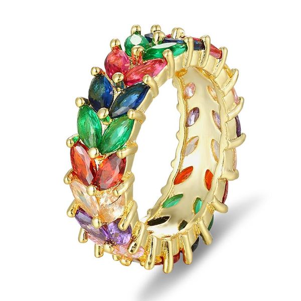 wholesale classic colorful rainbow cz gold ring for women girls fashion engagement wedding bands charm party jewelry gift, Slivery;golden
wholesale classic colorful rainbow cz gold ring for women girls fashion engagement wedding bands charm party jewelry gift, Slivery;golden