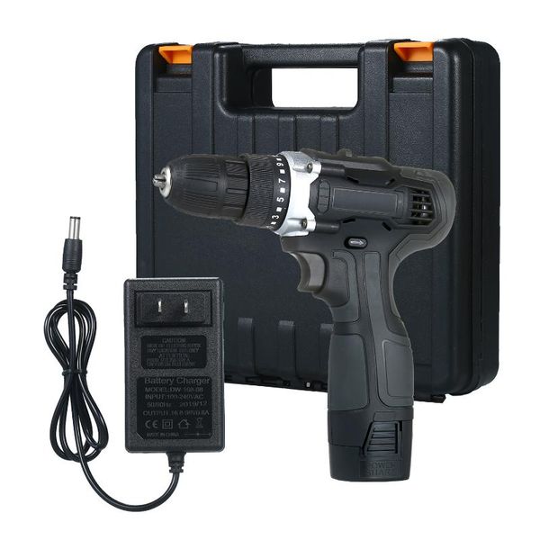 18v cordless electric drill driver 15+1 clutch max 50nm torque variable 2-speed 3/8-inch compact electric drill with led light
18v cordless electric drill driver 15+1 clutch max 50nm torque variable 2-speed 3/8-inch compact electric drill with led light