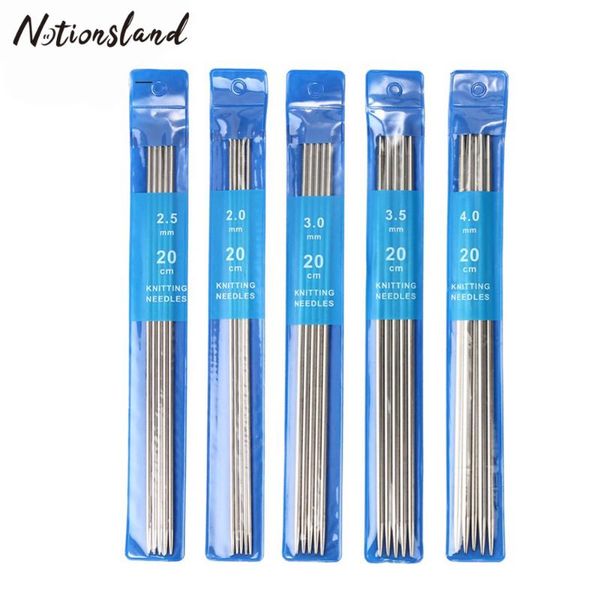 5pcs/set 20cm straight knitting needles stainless steel crochet hook diy sweater weave knitting tools size 2-4mm, Black
5pcs/set 20cm straight knitting needles stainless steel crochet hook diy sweater weave knitting tools size 2-4mm, Black