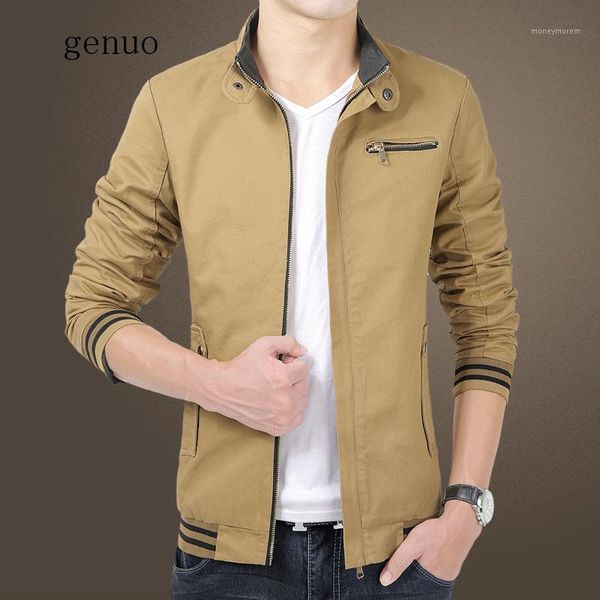 men's jackets autumn style casual stand collar jacket men's solid color long-sleeved coat pure cotton washing wear1, Black;brown
men's jackets autumn style casual stand collar jacket men's solid color long-sleeved coat pure cotton washing wear1, Black;brown