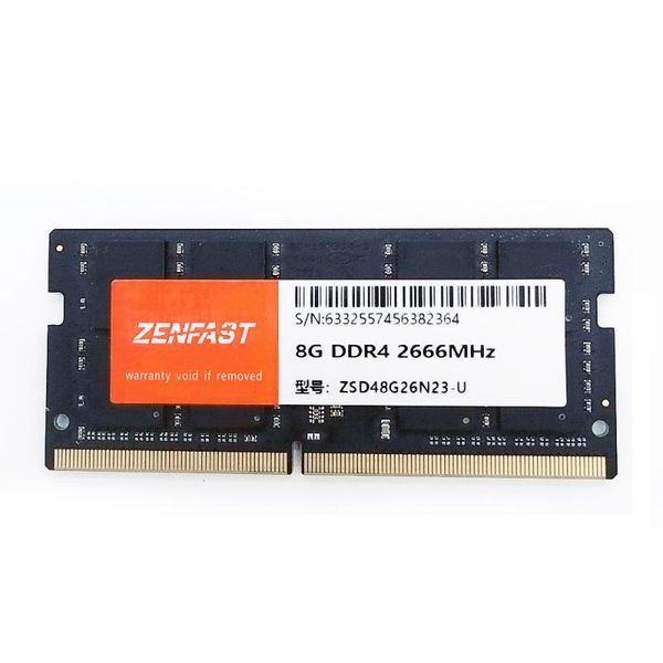 zenfast memoria ram ddr4 8gb 4gb 16gb 32gb 2666mhz sodimm notebook high performance lapmemory for intel and amd
zenfast memoria ram ddr4 8gb 4gb 16gb 32gb 2666mhz sodimm notebook high performance lapmemory for intel and amd