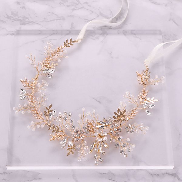 ailibride trendy gold pearl crystal wedding headband bridal hairband tiara hair jewelry women wedding hair ornaments handmade, Golden;silver
ailibride trendy gold pearl crystal wedding headband bridal hairband tiara hair jewelry women wedding hair ornaments handmade, Golden;silver