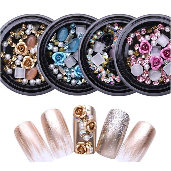 sale 3d rhinestones set diverse diy gems new charming mix nail art decoration rose jewelry gel glitter nail art de jllqau, Silver;gold
sale 3d rhinestones set diverse diy gems new charming mix nail art decoration rose jewelry gel glitter nail art de jllqau, Silver;gold
