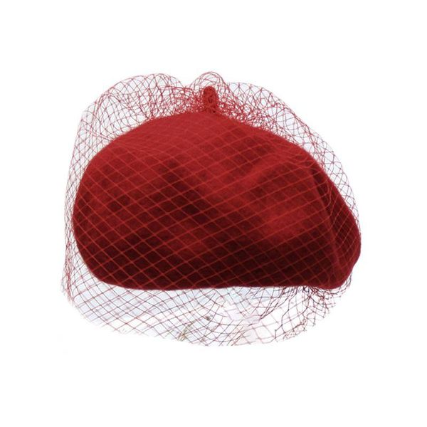 ladies women autumn winter warm wool beret cap mystery net veil style female outdoor elegant beanies bonnet hat lx9e, Blue;gray 
ladies women autumn winter warm wool beret cap mystery net veil style female outdoor elegant beanies bonnet hat lx9e, Blue;gray