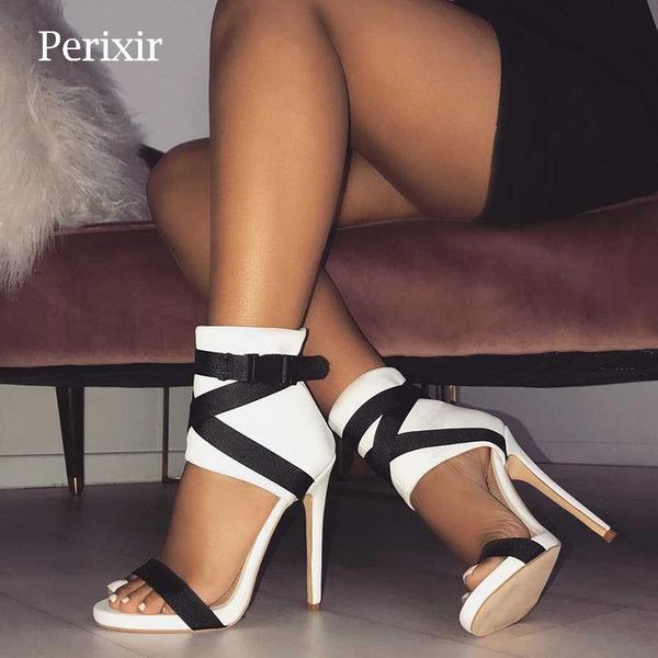perixir new 2021 spring women sandal back zipper stiletto heel round toe fashion riband ankle-wrap rome solid large size shoes, Black
perixir new 2021 spring women sandal back zipper stiletto heel round toe fashion riband ankle-wrap rome solid large size shoes, Black