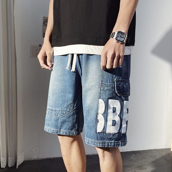 work wear work clothes casual pants denim shorts men's new summer 2020 thin straight loose korean fashion printed casual pants v8b9f, Blue
work wear work clothes casual pants denim shorts men's new summer 2020 thin straight loose korean fashion printed casual pants v8b9f, Blue