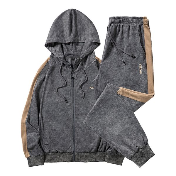 tracksuit men two pieces set fashion mens sportswear male jacket hoodie + pants sweatsuit cardigan clothes hombre big size 201204, Gray
tracksuit men two pieces set fashion mens sportswear male jacket hoodie + pants sweatsuit cardigan clothes hombre big size 201204, Gray