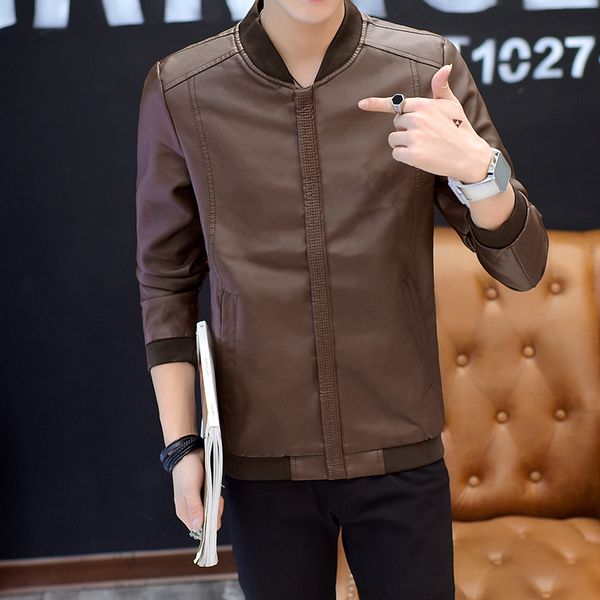 british wmyr7 motorcycle leather jacket classic design multi-zippers men's locomotive jackets bomber leather jacket coat t190903, Black;brown
british wmyr7 motorcycle leather jacket classic design multi-zippers men's locomotive jackets bomber leather jacket coat t190903, Black;brown