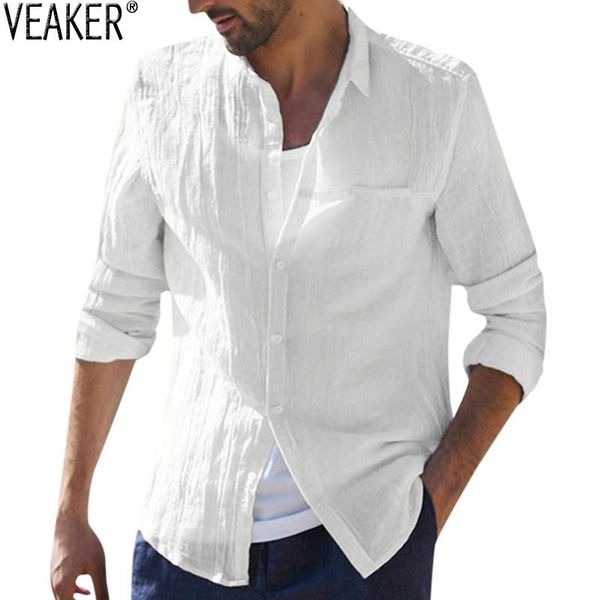 men's casual shirts 2021 cotton linen shirt male white long sleeve men autumn solid color flax s-2xl, White;black
men's casual shirts 2021 cotton linen shirt male white long sleeve men autumn solid color flax s-2xl, White;black