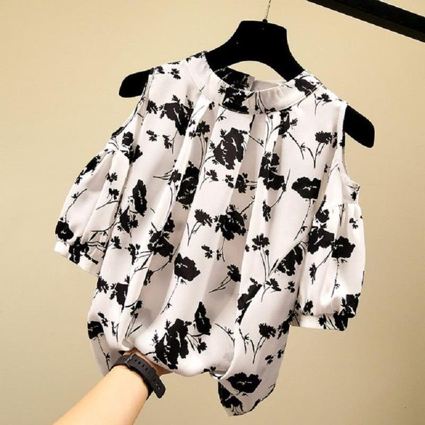 brand new women's blouses summer chiffon shirt casual short sleeve print sweet shirts korean ladies blusas mujer black top, White
brand new women's blouses summer chiffon shirt casual short sleeve print sweet shirts korean ladies blusas mujer black top, White