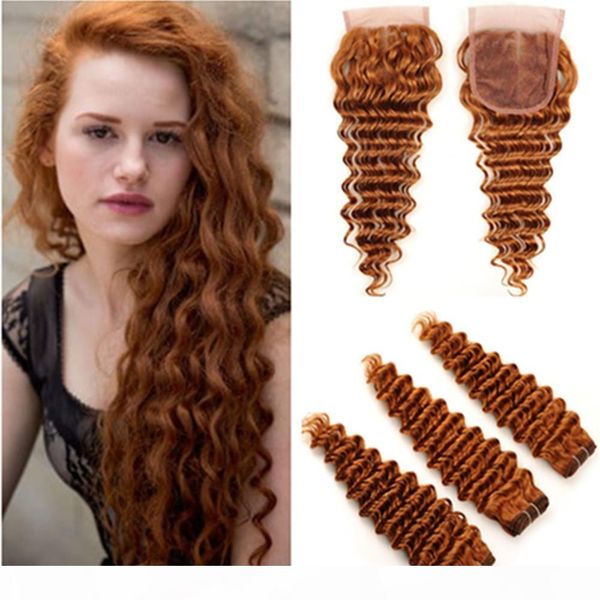 #30 medium auburn deep wave malaysian human hair 3bundles with closure 4pcs lot deep curly wave light brown 4x4 lace closure with weaves, Black
#30 medium auburn deep wave malaysian human hair 3bundles with closure 4pcs lot deep curly wave light brown 4x4 lace closure with weaves, Black