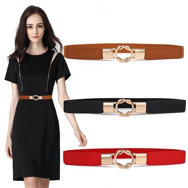 belts practical alloy buckle thin artificial leather fashion daily for dress women waist belt stretch elastic skinny waistband, Black;brown
belts practical alloy buckle thin artificial leather fashion daily for dress women waist belt stretch elastic skinny waistband, Black;brown