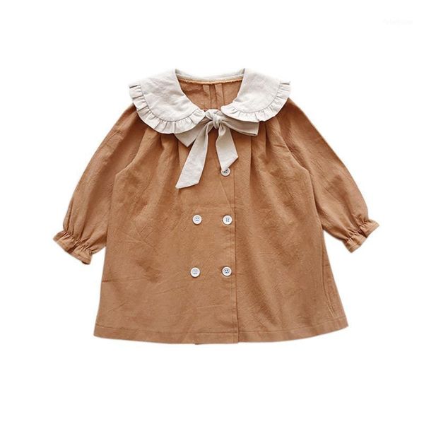 autumn pretty girls cute bowknot turn-down collar dresses cotton double-breasted long sleeve casual party dresses baby clothes1, Red;yellow
autumn pretty girls cute bowknot turn-down collar dresses cotton double-breasted long sleeve casual party dresses baby clothes1, Red;yellow
